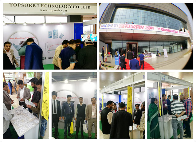TOPSORB Container Desiccant GARMENTECH Trade Shows in Dhaka, 2018